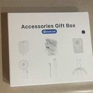 White Accessories Gift Box